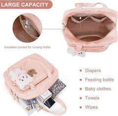 Lushandy nylon tote ideal for hospital stays, travel, and daily outings.