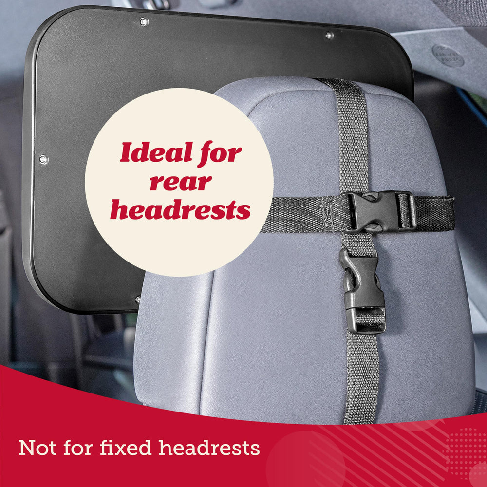 Lusso Gear crystal-clear reflection aids supervising baby