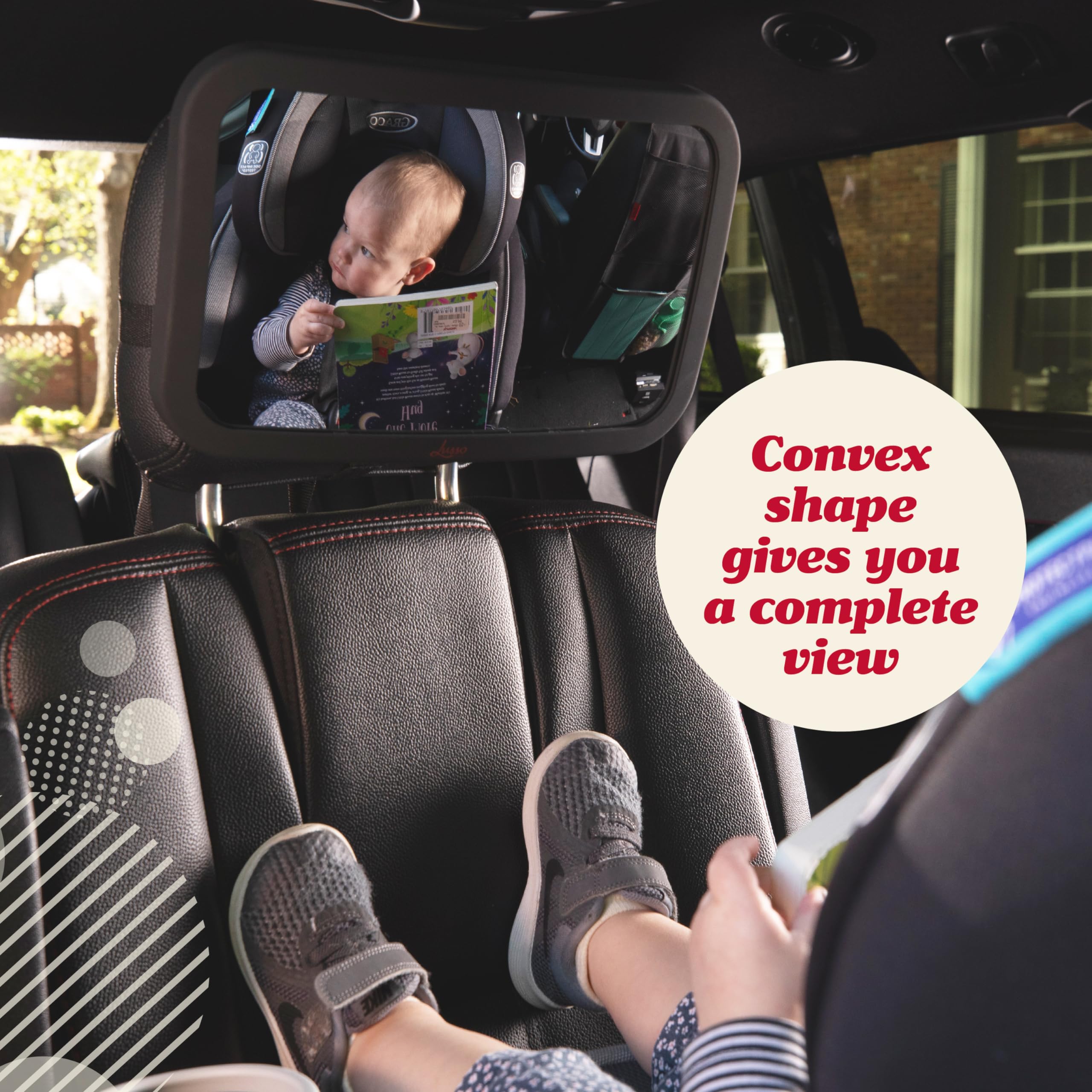 Lusso Gear compact design blends with your car interior