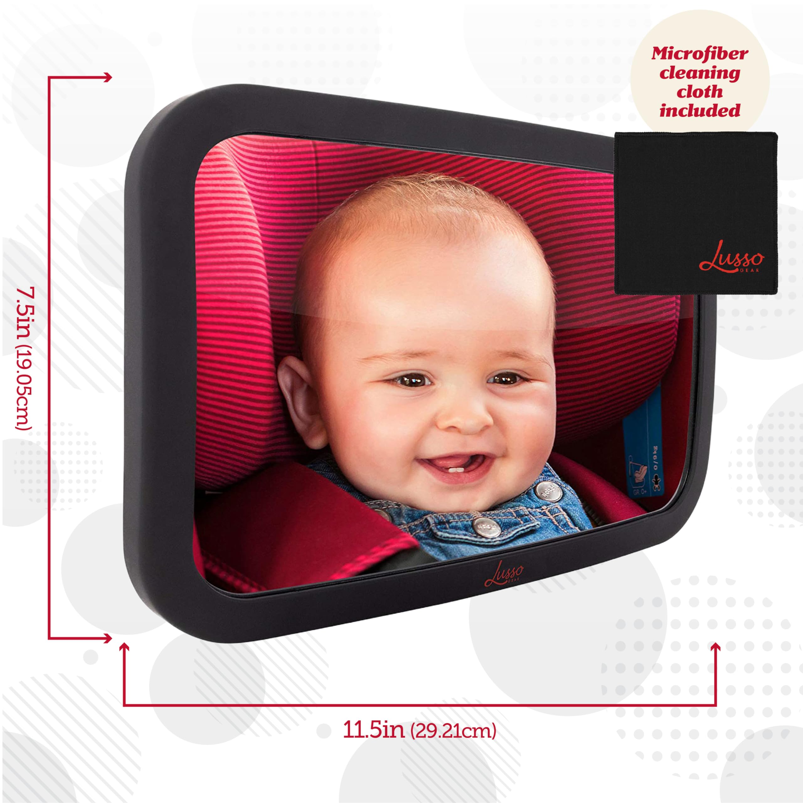 Lusso Gear shatterproof glass for safe road supervision