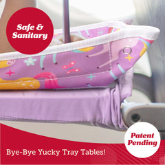 Lusso Gear mermaids-pattern tray cover adds fun while keeping essentials within reach.