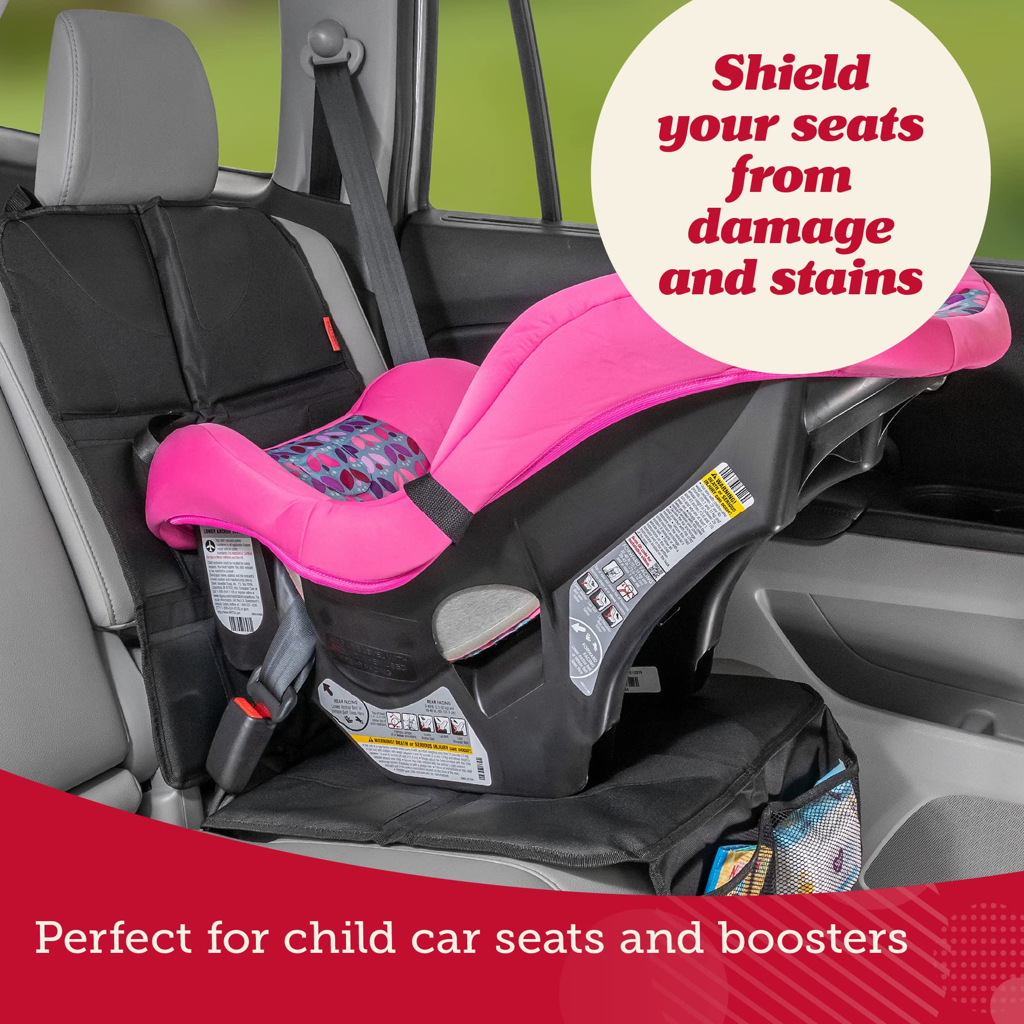 Lusso Gear waterproof layer keeps seats clean during messy moments