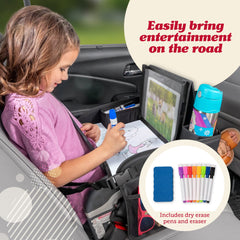 Lusso Gear no-drop tablet holder keeping a tablet secure.