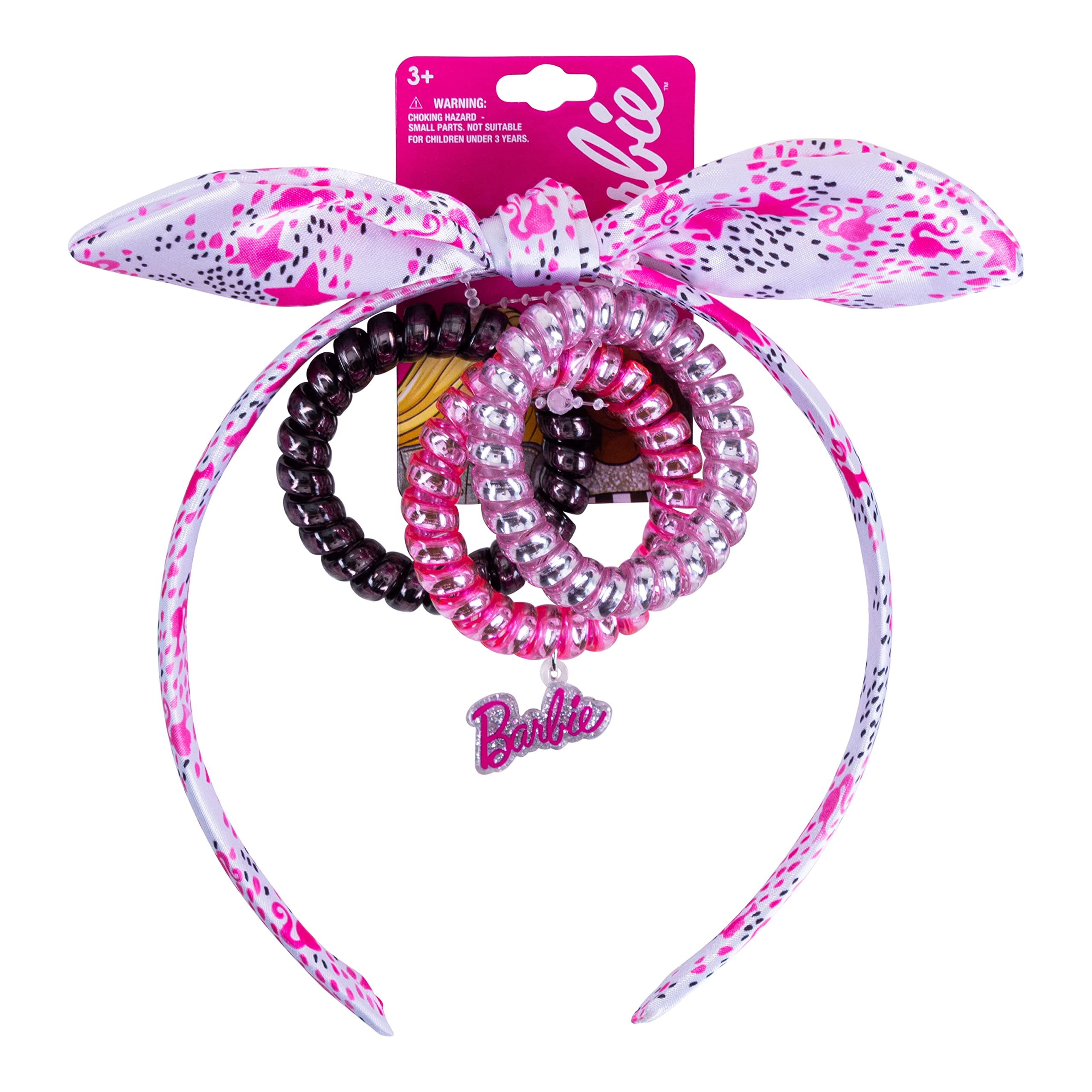 LUV HER Barbie headbands collection shown in soft fabric for gentle all-day wear