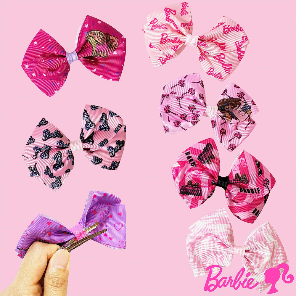 Packaging for Luv Her Barbie bows protects them during shipping.