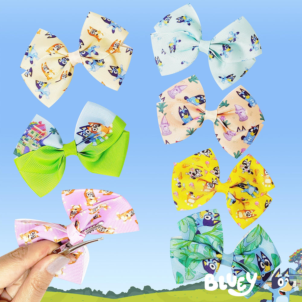 LUV HER girls hair bows gift set ideal for playtime and everyday wear.