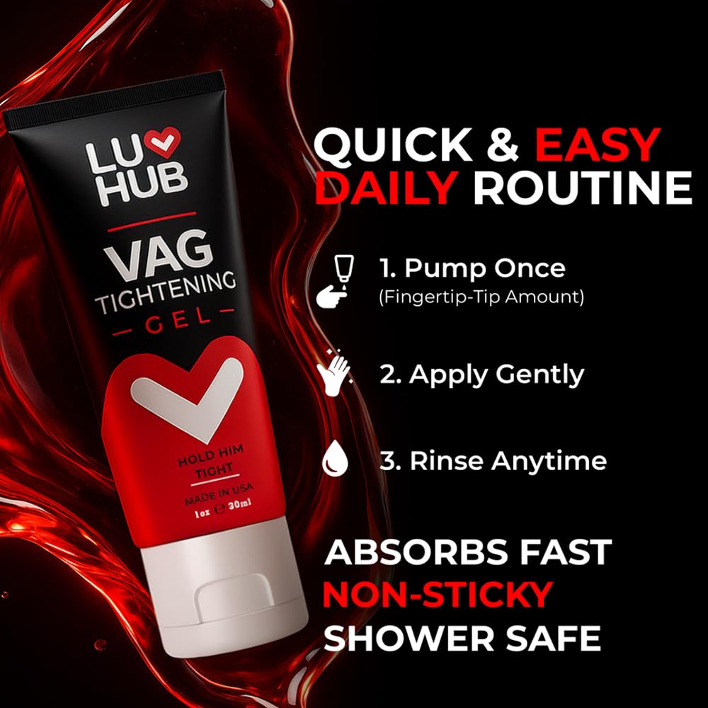 Luv Hub Tightening Cream ingredients featuring botanicals like witch hazel.