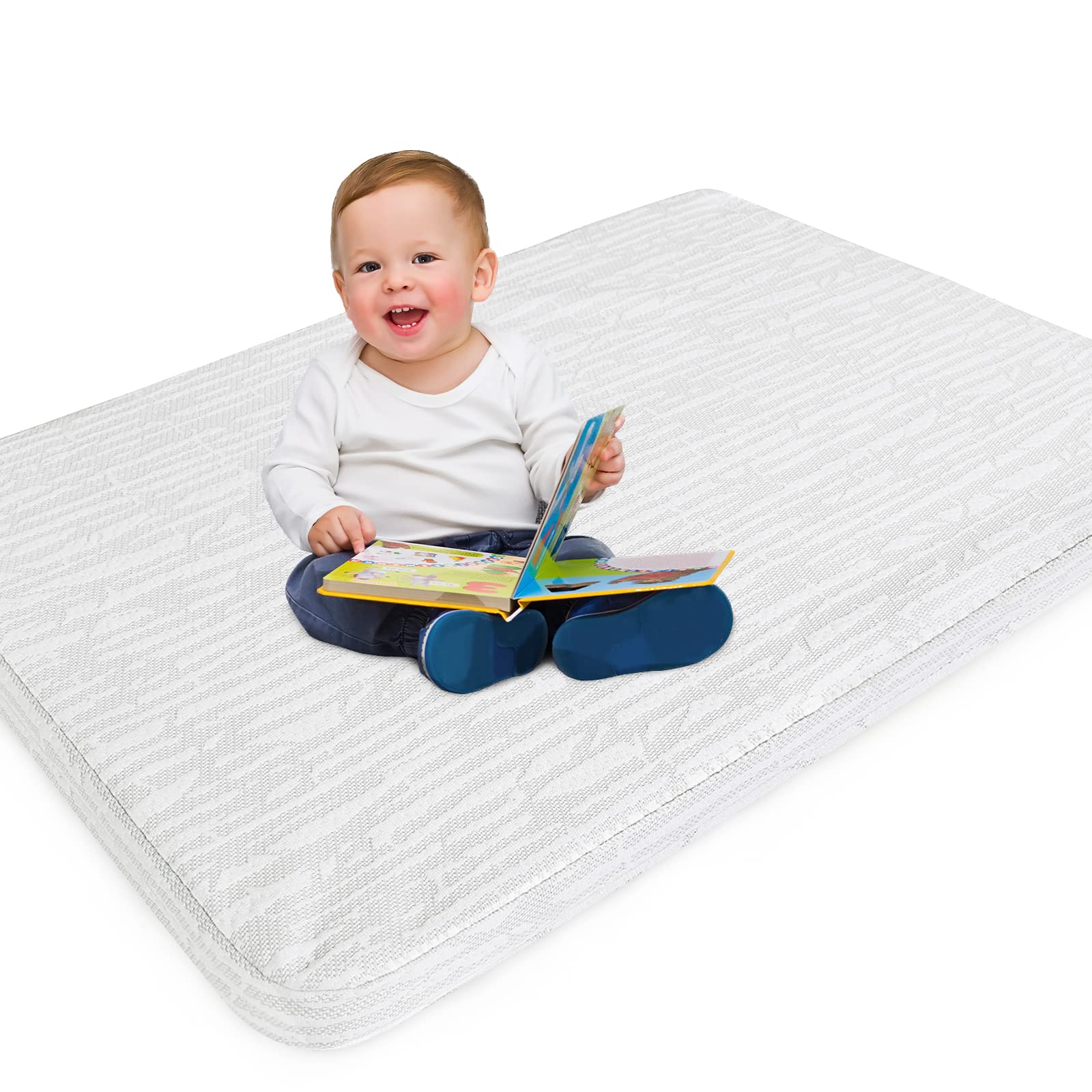 Luv4babe mattress cover, washable and removable for easy cleaning