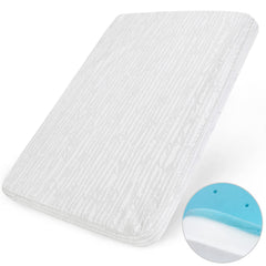 Luv4babe crib topper with waterproof membrane protects against spills and bed-wetting