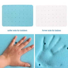 Luv4babe pad with non-slip backing keeps pad in place for safer sleep