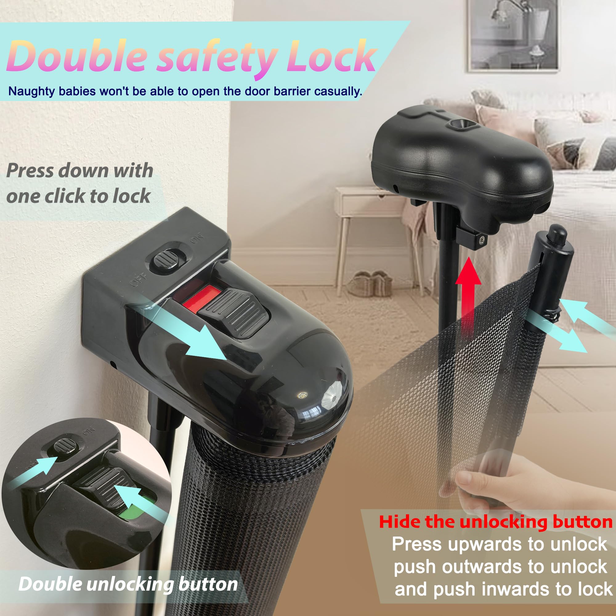 Luvcoo easy-install brackets fit various baseboards with no damage.