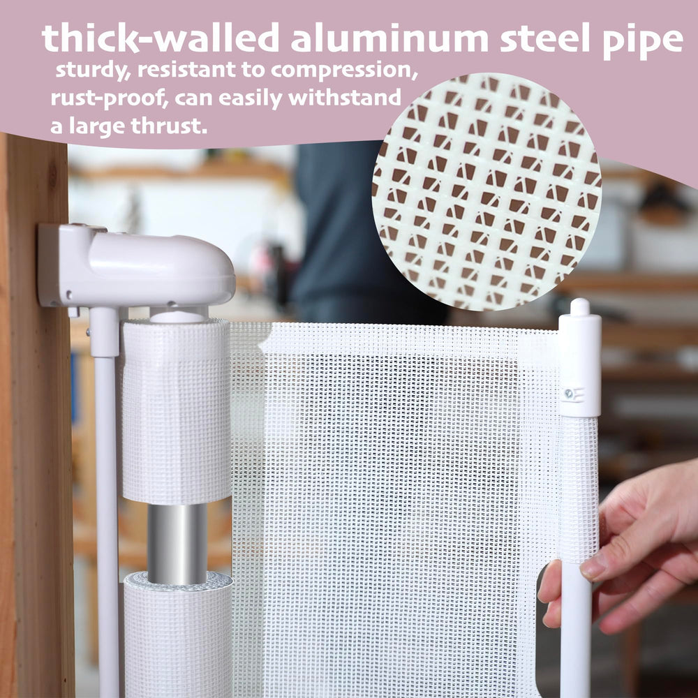 Luvcoo fiberglass upgrade maintains tension for a smooth retractable mesh