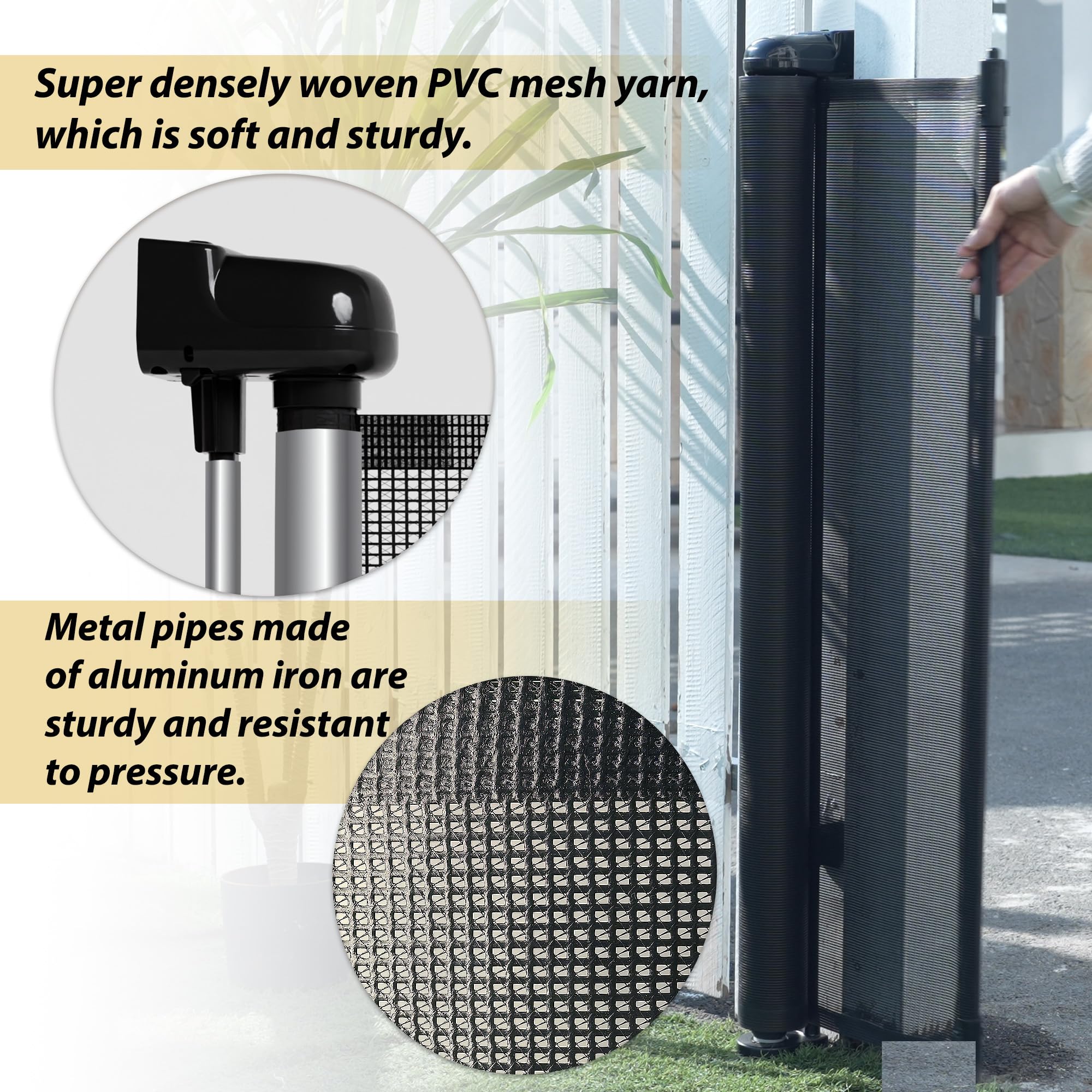Luvcoo safety double-lock keeps access controlled for added peace of mind.