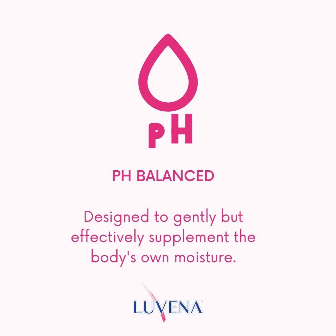 Luvena Lubricant supports menopause-related dryness with ongoing comfort.