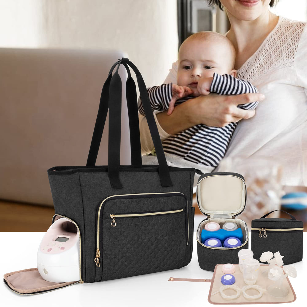 LUXJA complete package includes tote, cooler bag, case and mat
