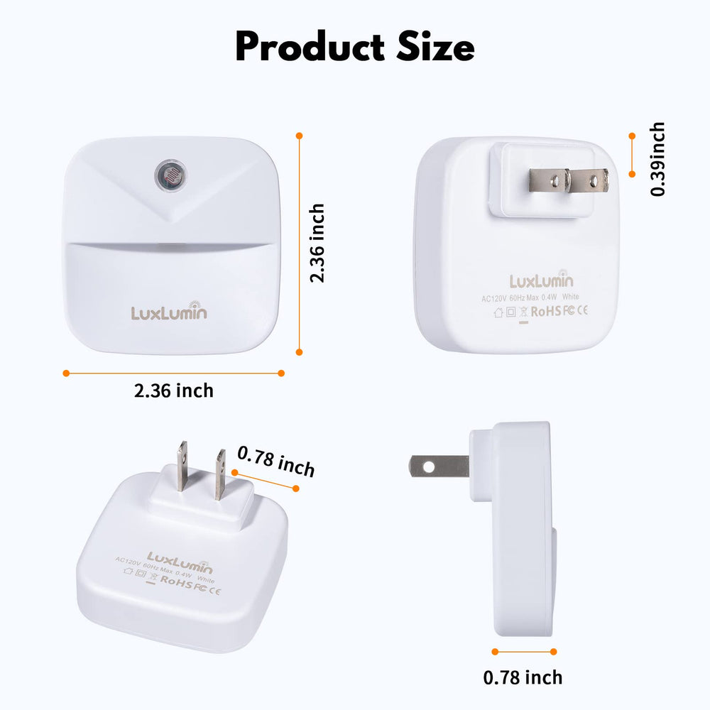 LuxLumin energy-efficient LED stays cool to the touch for safe use.