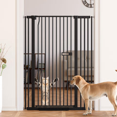 LuxTrsde cat gate 55-1 inch height deters tall pets