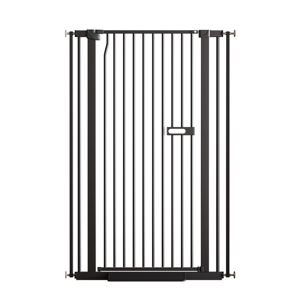 LuxTrsde cat gate black finish complements home decor