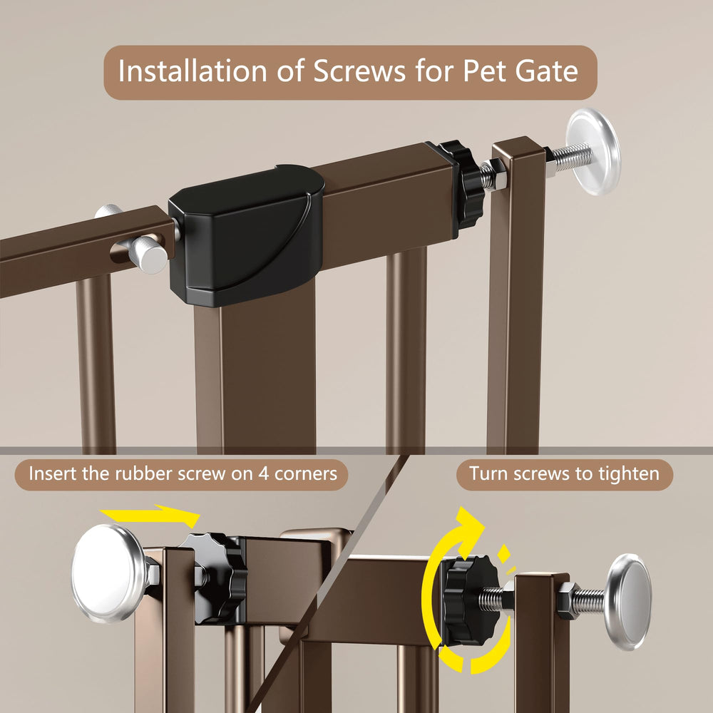 LuxTrsde extension kit adds 4.13 inches when needed.