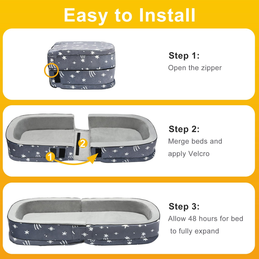 Lvemilio machine-washable cover for quick cleanup after adventures.