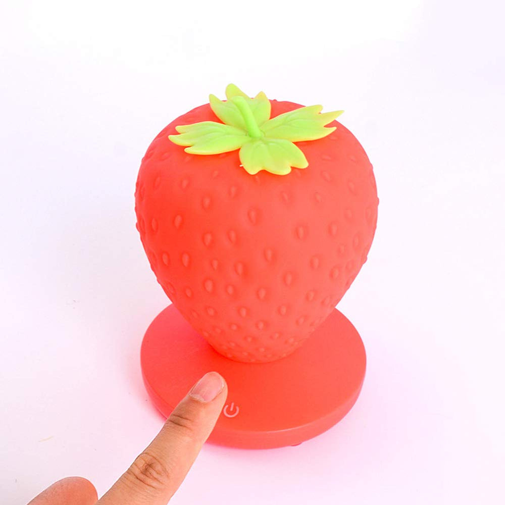 LVOERTUIG Strawberry Night Light as cute bedroom decor