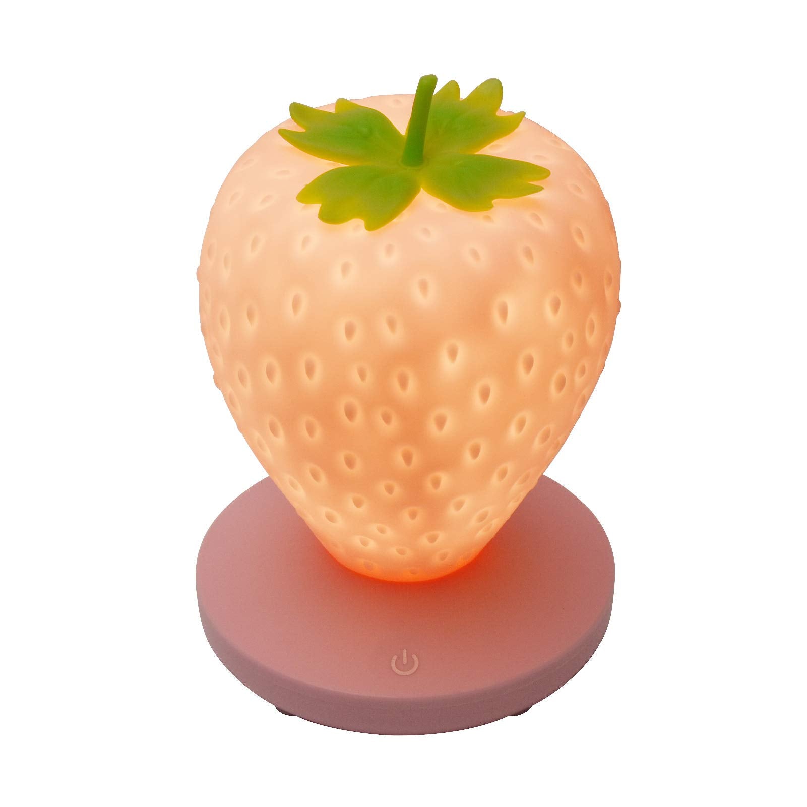 LVOERTUIG Strawberry Night Light top view showing compact size and cute shape