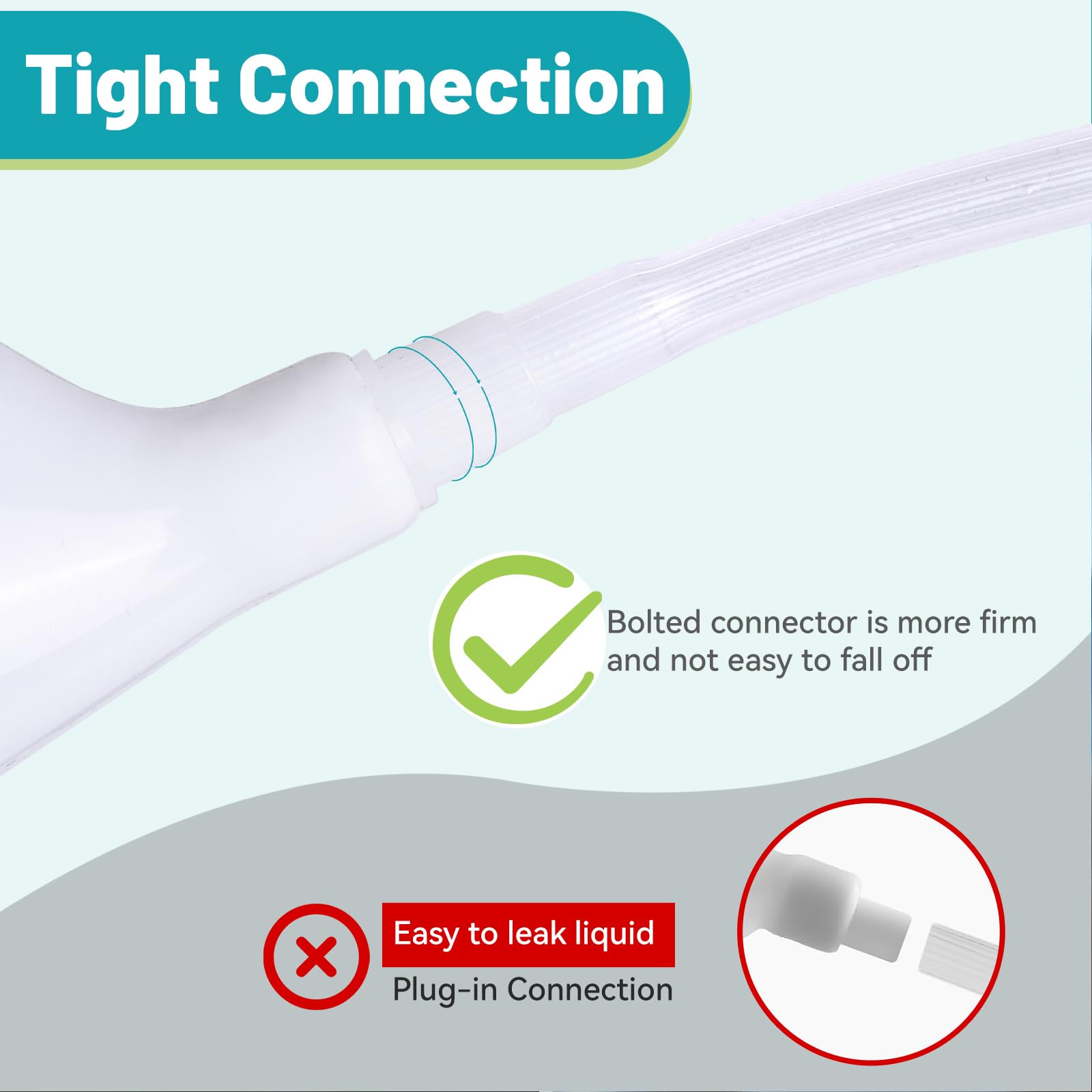 Lvyeyung soft silicone bag stays flexible against the body