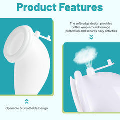 Lvyeyung 2000 ml plus 1000 ml bags enabling longer wear between changes
