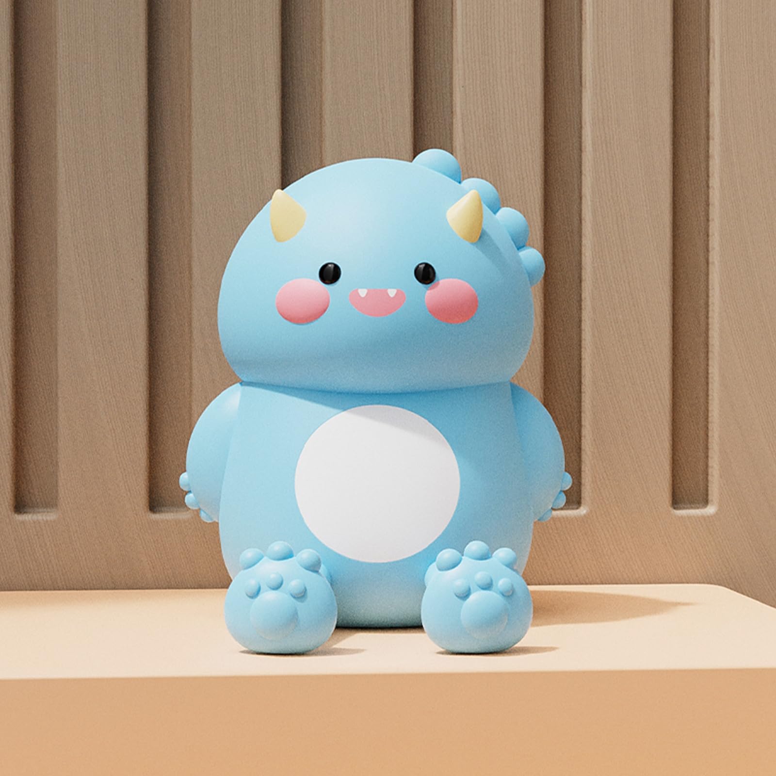 Lwalaneng dinosaur night light acts as a breastfeeding assistant with hands-free use.