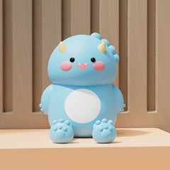 Lwalaneng dinosaur night light acts as a breastfeeding assistant with hands-free use.