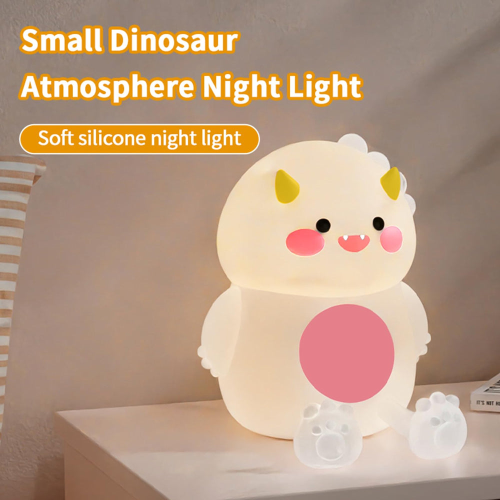 Lwalaneng dinosaur lamp offers 3 brightness levels to calm children