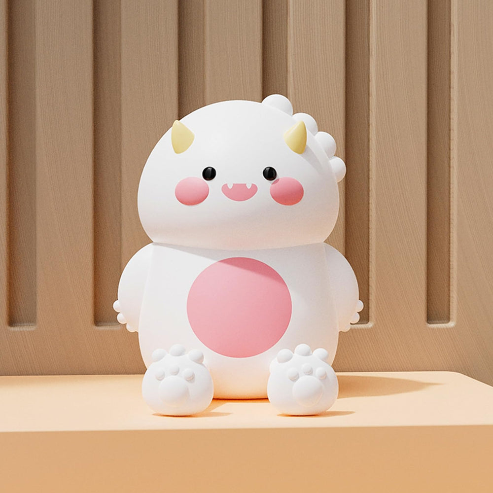Lwalaneng soft silicone dinosaur lamp feels cuddly and safe for kids
