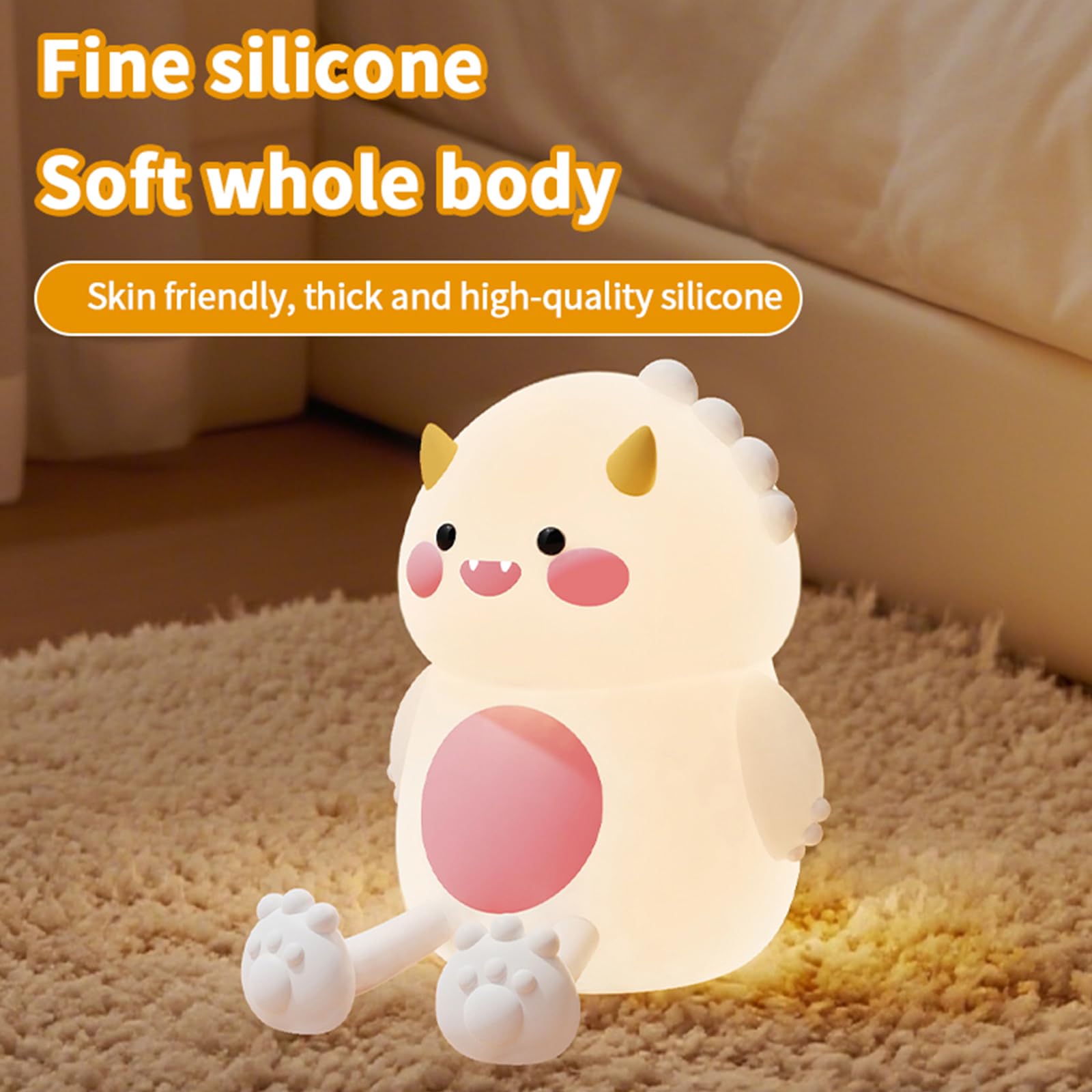 Lwalaneng lamp features touch control for quick light changes
