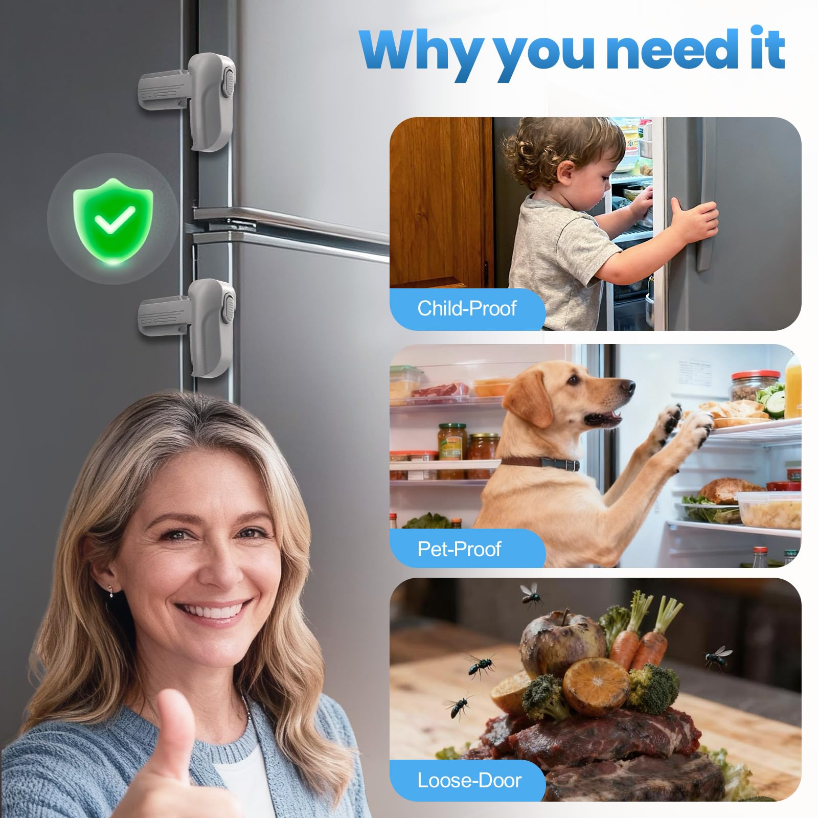 Lwuzkdo door seal compatibility fits standard fridges and freezers.