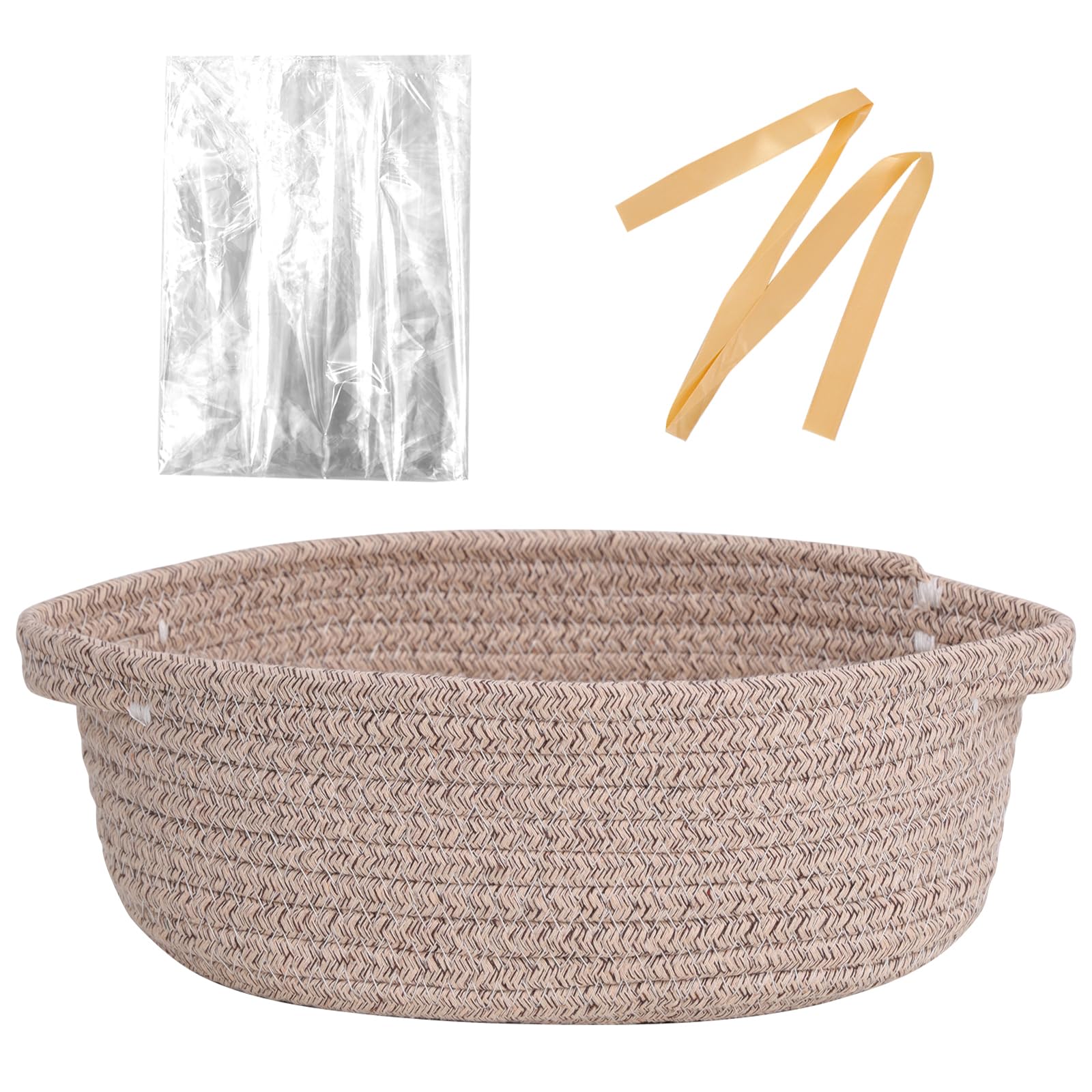 LWYMX small basket with gift bags and ribbons for gifting.