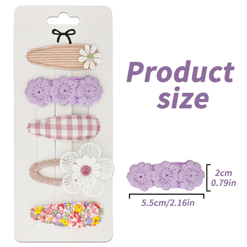 LXC YIZHIFA baby shower gift idea hair clips for easy styling.