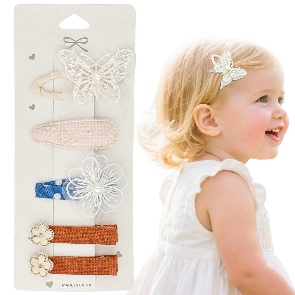 LXC YIZHIFA butterfly snap clip for secure daily styling