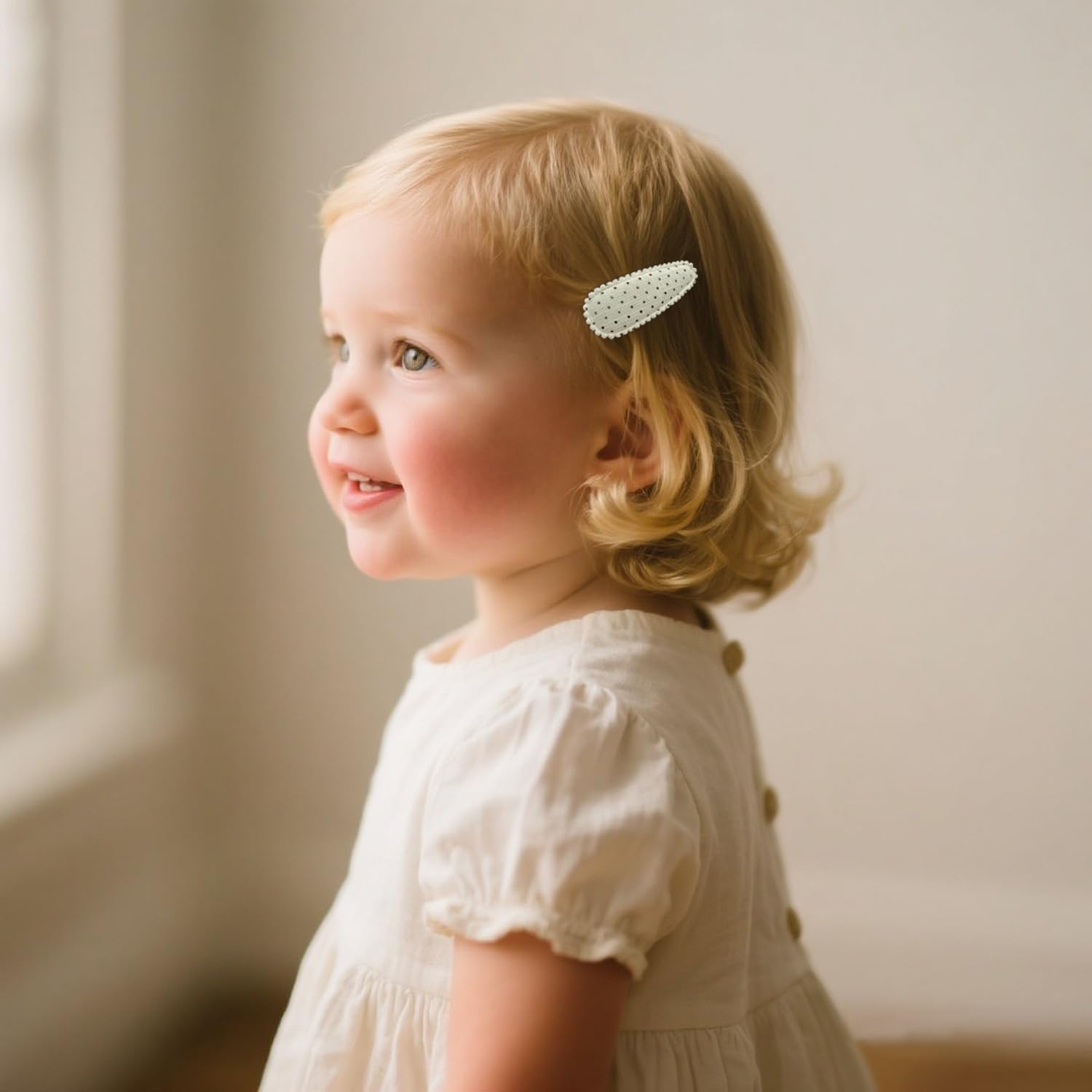 LXC YIZHIFA floral and solid mix baby clips for versatile styling