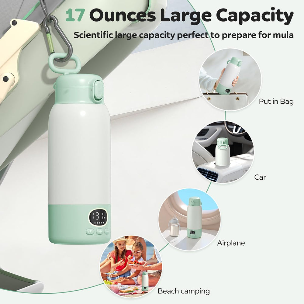 Lxlu bottle warmer safety lock feature for childproof operation