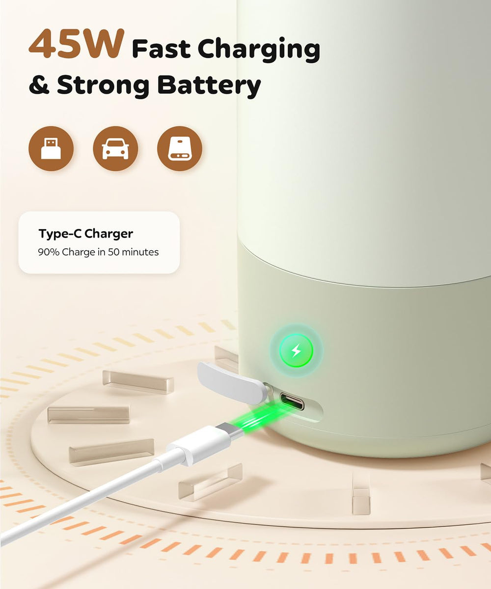 Lxlu LED temperature display helps monitor heating precisely.