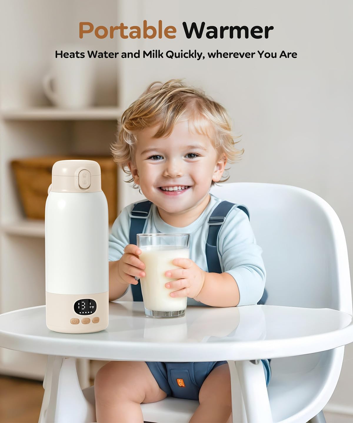 Lxlu durable travel bottle warmer built to endure busy family trips.