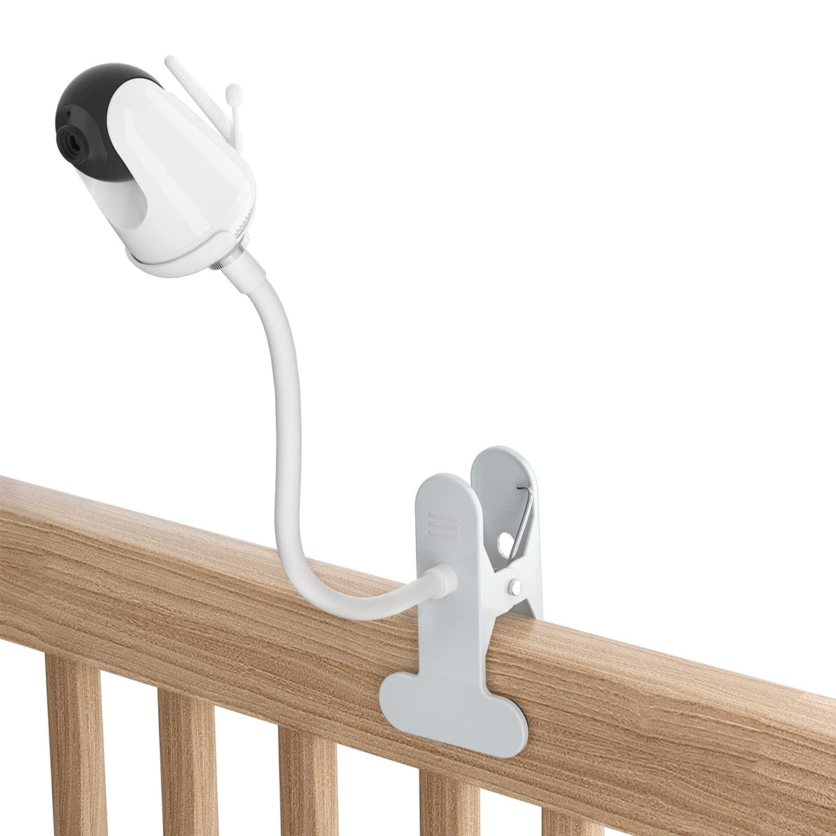 Lyeiaa baby monitor stand compatible with VAVA and Hipp for clear crib monitoring