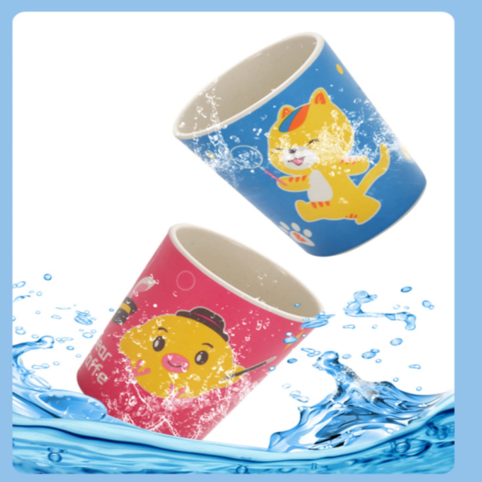 Lyellfe BPA-free cups, shatter-resistant for outdoor use.