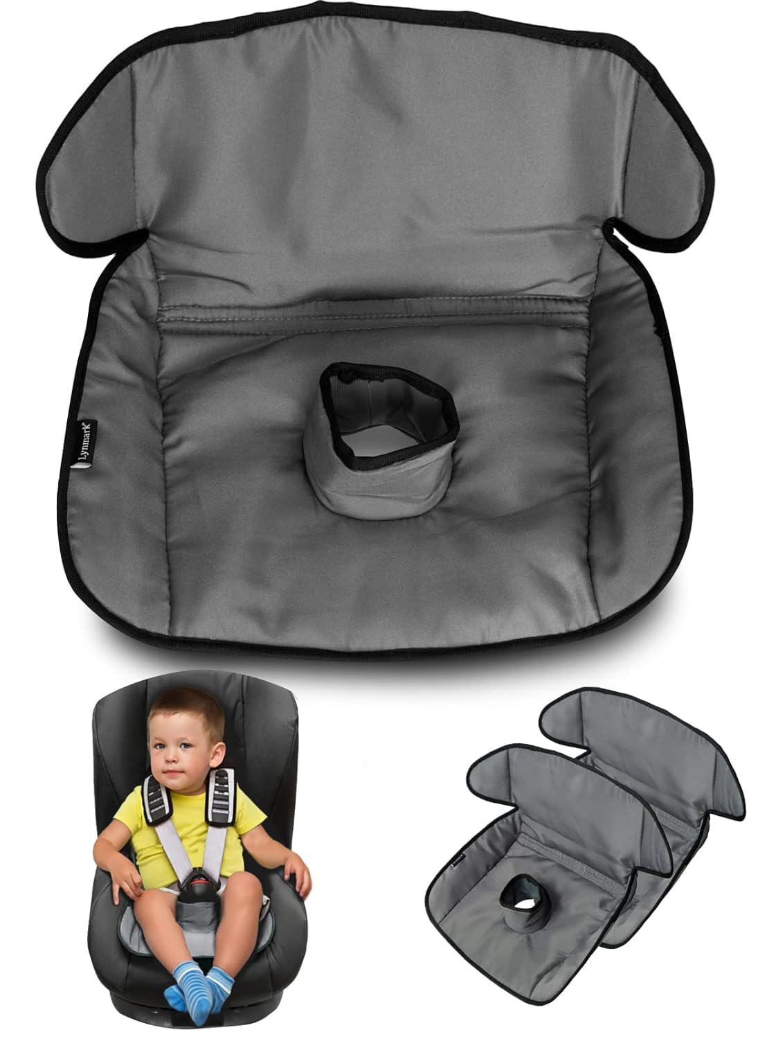 Lynmark 2x potty training seat protector covers car seat and guards against spills.