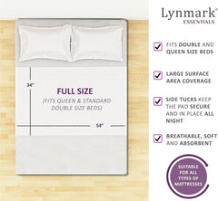 Lynmark 2X underpad features non-slip 18-inch flaps for secure mattress placement