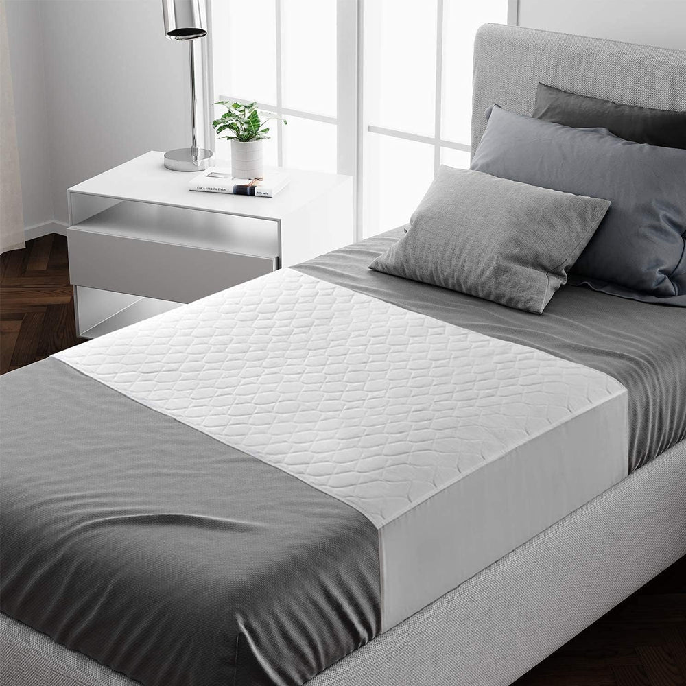 Lynmark 2X bed pad non-slip design keeps sheets steady during restless nights