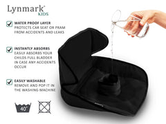 Lynmark edge-to-edge coverage protects around the middle buckle area