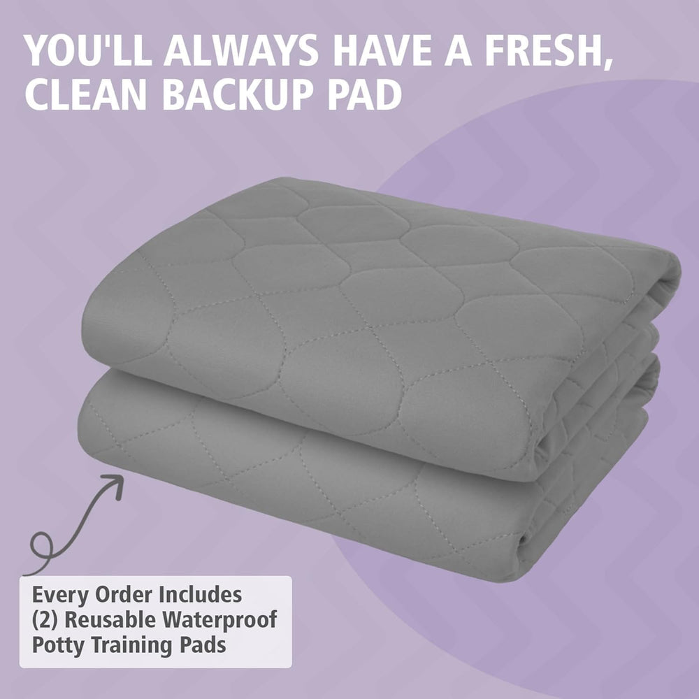 Lynmark grey design adds subtle style to nightly routines.