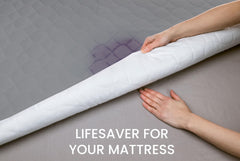 Lynmark multi-layer design absorbs and protects bedding during potty training.