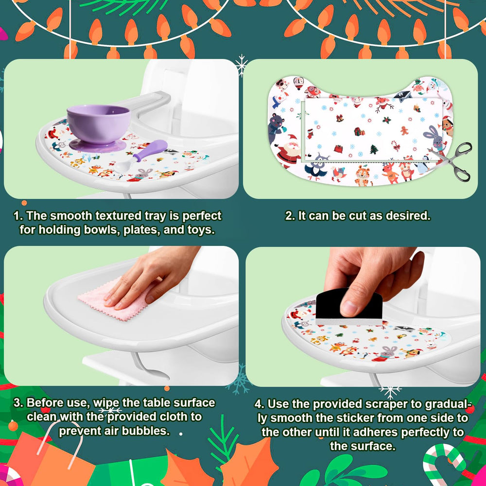 Lyreh peanut-shape tray suction holiday-design elevates dining atmosphere and keeps items in place
